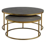 Argon Nesting Tables Round