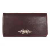 Barb Milled Leather Wallet