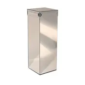 3d Crown Mirrored Pedestal
