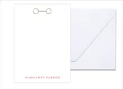Gold Horsebit A6 Stationery — Missing Q Press