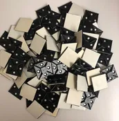 1½ x 1½ Cable Tie Base Mounts for 3/8 Cable 100 Pieces
