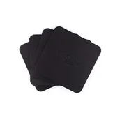 Leather Coasters - Black