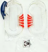 2pk, Bissell Cover, Clear Plastic End Cap Assy ProHeat 2X 9500 Part 2036967