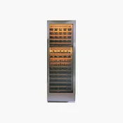 Sub-Zero 27″ Stainless Steel Freestanding Wine Storage with Glass Door, Right Hinge (132 bottles)