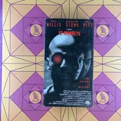 12 MONKEYS – (1995), GILLIAM UNIVERSAL 1995 VHS+2024.4.12.171