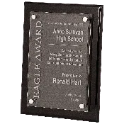 10 1/2″ x 13″ Black Piano Finish Floating Acrylic Plaque