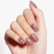 Classic Matte Mauve Semi-Cured Gel Nail Strips | Iced Latte  - 0022