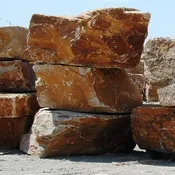 Autumn Gold Quartzite Landscape Boulders