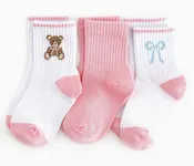 CREW SOCKS 3 PK | TEDDY BOW