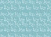 Believe Personalized Wrapping Paper