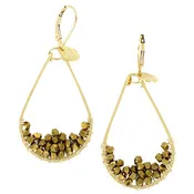 Allie Brass Earrings