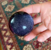 Blue-Purple Goldstone Sphere