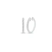 0.53 ct Diamond Hoop Earrings