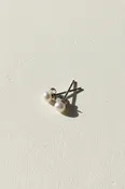 3mm White Pearl Stud Earrings
