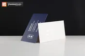 Silk Laminated Business Cards with Foil