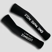 Arm Sleeves- “I Run Because Zombies”