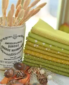 Forest Floor: WARM OLIVE GREENS