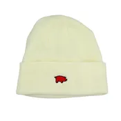 Curly Tail Nor'Easter Hat (Beanie) | White