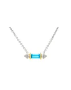 Andrea Candela Blue Topaz Necklace