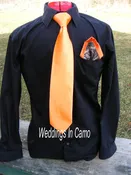 CAMO Clip on ties with adjustable neck strap ALL colors