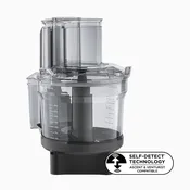 12-Cup Food Processor Attachment with SELF-DETECT®