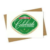 Beer Label Celebrate
