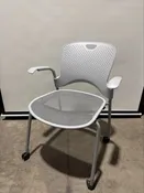 Herman Miller Caper sidearm with casters