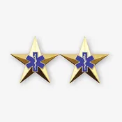 Emergency Medical Services Two Star Rank Insignia - Pair