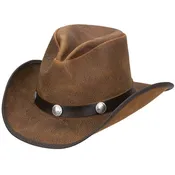 American Hatmakers Cyclone Leather Western Hat 2X