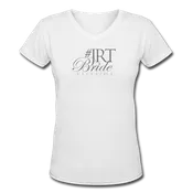 Future JRTBride Fitted V-Neck T-Shirt Silver
