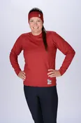 Crimson Top Long Sleeve Crew Neck Women's