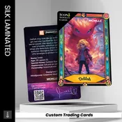 Silk Laminated Trading Cards 2.5x3.5 - Custom Printed Collector Cards