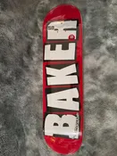 BAKER BRAND LOGO WHITE