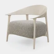 AFRICA LOUNGE CHAIR / BASIC FINISH / GROUP 1A, B FABRIC