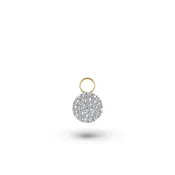 Diamond Disk Charm