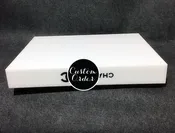 Acrylic Luxe Tray - white