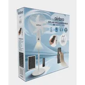 Airbro FSA-18 18-Inch Solar Rechargeable AC/DC Fan Dual Power