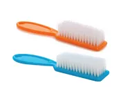 #2047 CLEANAIL NAIL BRUSH W/ HANDLE - ASSORTED COLOR (12 PCS)