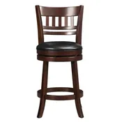 1140E-24S-Dining Swivel Counter Height Chair