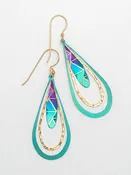 Still Waters Earrings - Turquoise