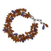 Baltic Amber Bead Bracelet: "Monika"
