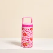 6 oz Lil' Bitty Bottle - Poppin' Petals Hot Pink