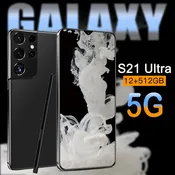 Global Version Original S21 Ultra 12GB+512GB Android Smartphone With Stylus Supp