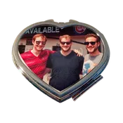 Heart Compact Mirror