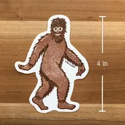 Bigfoot STICKER — lynn-oleum