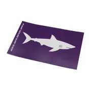 PUMP HOUSE SHARK FLAG LOGO Sticker — Pump House Surf Shop