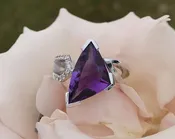 Amethyst Fashion Ring — ROGERS & CO. fine jewelry and design: Missoula, MT: Jewelry Store, Engagement Rings, Chalet Jewelers