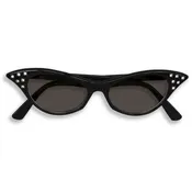 1950's Rhinestone Cat Eye  Glasses
