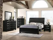 Monte Carlo Black King Bed (CLEARANCE)