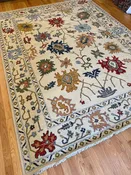 Kaoud Rugs 8.11X12.6 Rectangle Navy MAHAL Area Rug